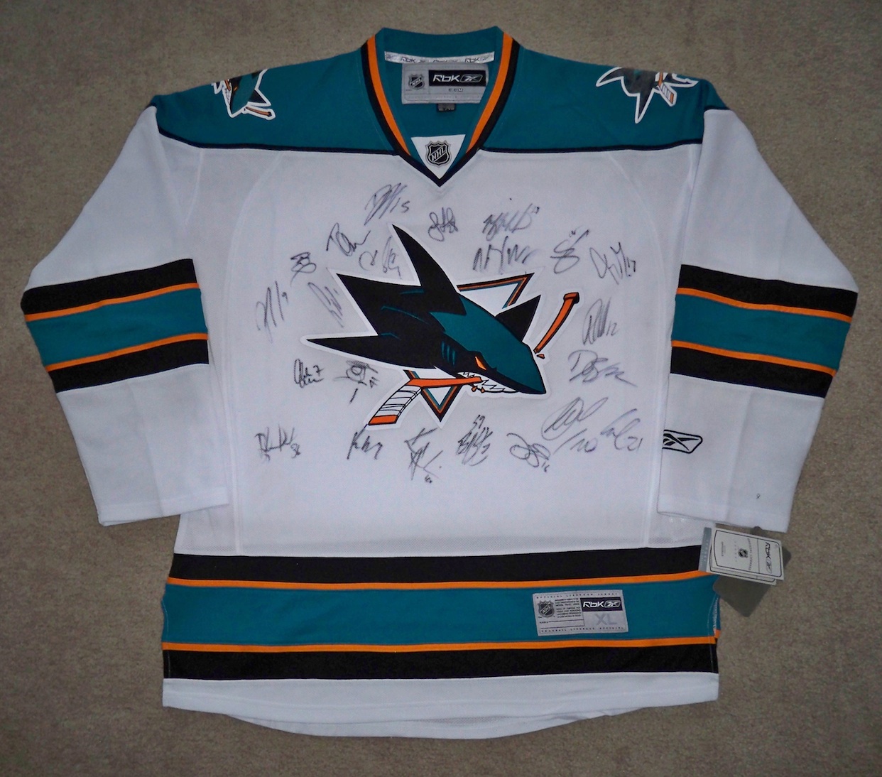 original sharks jersey