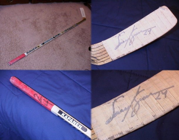 EASTON Z-BUBBLE BRETT HULL STYLE HOCKEY STICK 